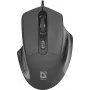Defender DATUM MB-347 Mouse ottico nero 1600dpi 4P