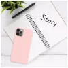 Cover posteriore per cellulare FIXED per Apple iPhone 16e, gomma, rosa