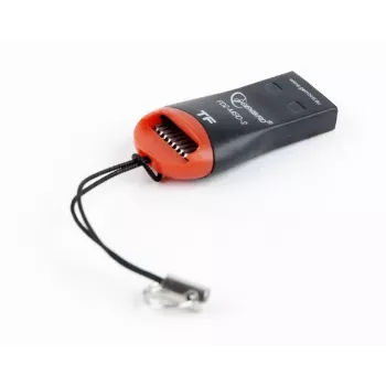 Lettore di schede Gembird FD2-MSD-3 USB 2.0 nero rosso