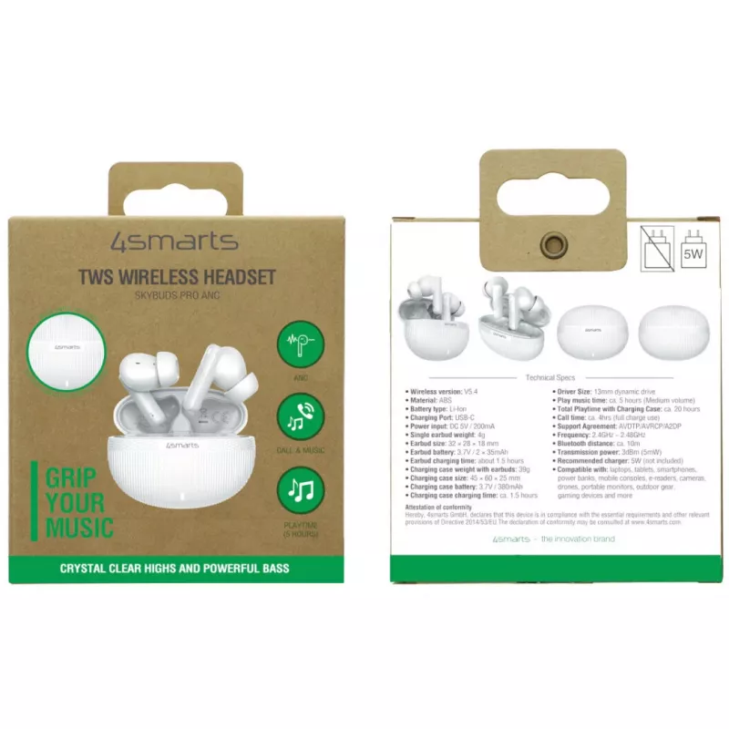 Cuffia 4smarts SkyBuds Pro ANC