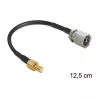 Cavo coassiale DeLOCK 88473 0,125m FME SMB oro nero