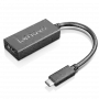 Lenovo 4X90R61022 adattatore cavo video 0,24 m USB Type-C HDMI Type-A (standard) nero