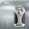 Torcia portatile Varta 16647 nero argento