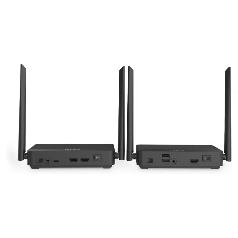 Set extender HDMI KVM wireless DIGITUS DS-55360 – trasmettitore e ricevitore, wireless, 100 m, 4K/60 Hz, HDMI, USB-A/USB-C