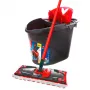 VILEDA Ultramat 2in1 box completo – sistema lavapavimenti piatto ricaricabile, testina universale