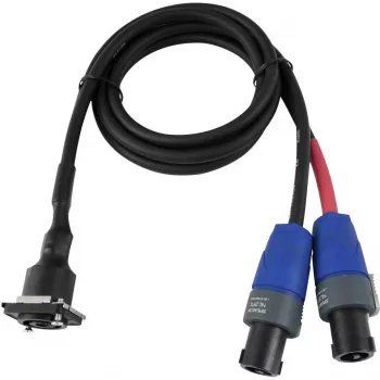 Cavo patch PSSO Speakon su Speakon 4 poli, lunghezza 1 m