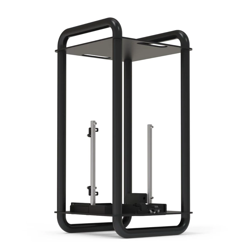 Case Mini-ITX Streacom DA6 - nero (ST-DA6B)