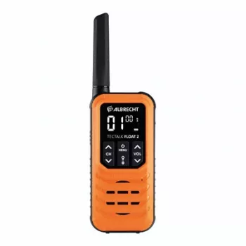 Custodia da trasporto per Midland Tectalk Float 2 PMR con caricabatterie e moschettone