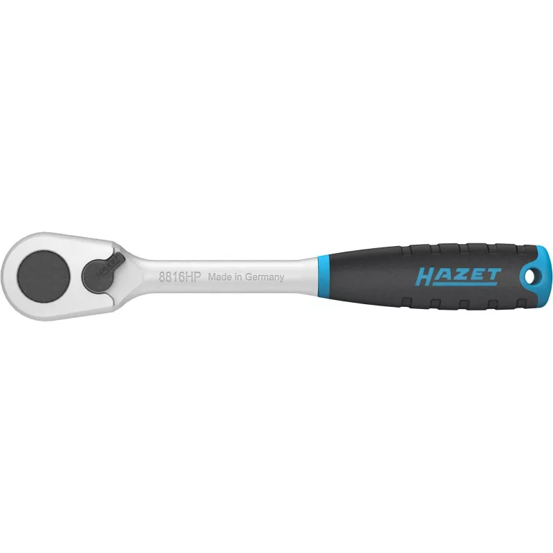 Chiave a cricchetto Hazet 8816HP 3/8 di pollice dentatura fine, testa reversibile, design compatto