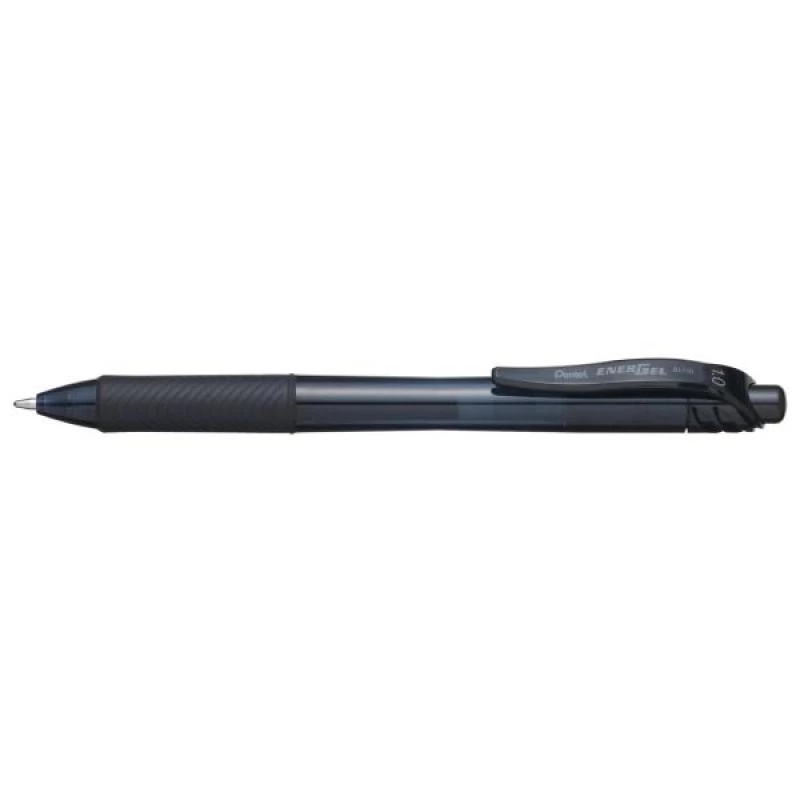 Penna a sfera retrattile con clip Pentel Energel X 1.0 nero