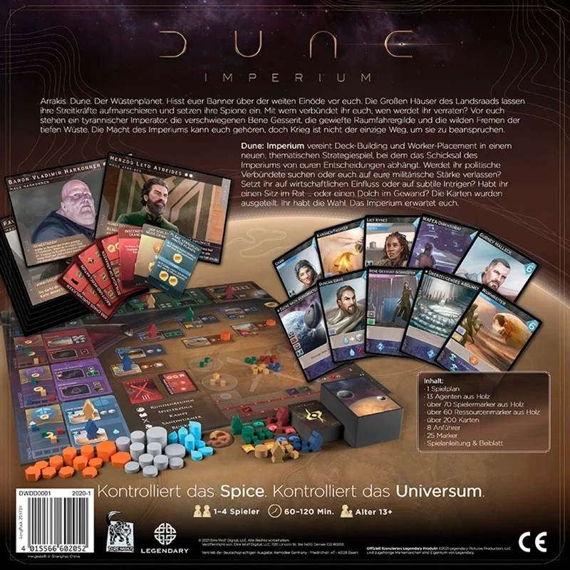 Dune: Imperium, gioco da tavolo