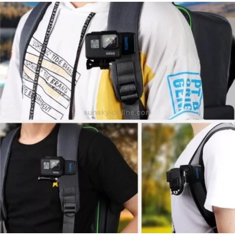 Supporto con cinghia RUIGPRO DCA6908 per DJI Osmo Action – rotazione 360°, leggero