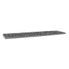 Tastiera wireless SBOX WK-131 US, design compatto in metallo, layout US
