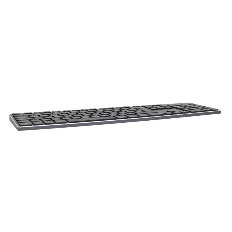 Tastiera wireless SBOX WK-131 US, design compatto in metallo, layout US