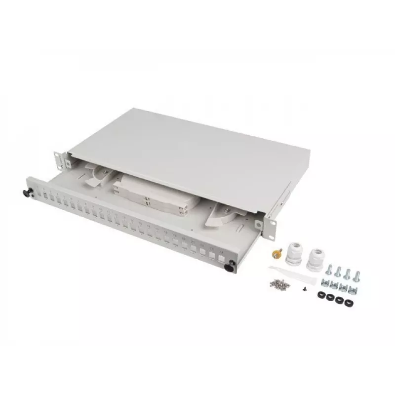 Patch panel in fibra LANBERG FOP1-24SS-LDS 1U 24xSC 24xLC