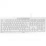 CHERRY STREAM tastiera ufficio USB QWERTZ tedesco bianca