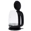 Mesko | Bollitore | MS 1302b | Elettrico | 2200 W | 1,7 L | Vetro | Base girevole 360° | Nero