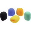 Set antivento per microfono Omnitronic 6000620N — 5 colori, coperture in schiuma di ricambio