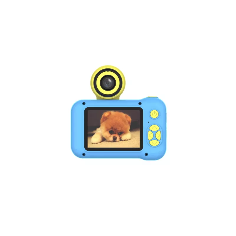Fotocamera digitale per bambini Denver KCA-1351BU 2MP blu giallo