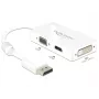 Cavo DeLOCK 0,16 m DisplayPort VGA HDMI DVI-D