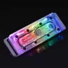 Set dissipatore RAM BitsPower BP-RAMS44PS-DRGB trasparente ARGB, 8 pz.