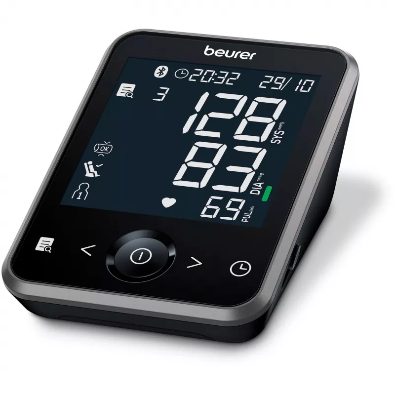 Misuratore di pressione Beurer BM64 con connettività Bluetooth e bracciale per il braccio