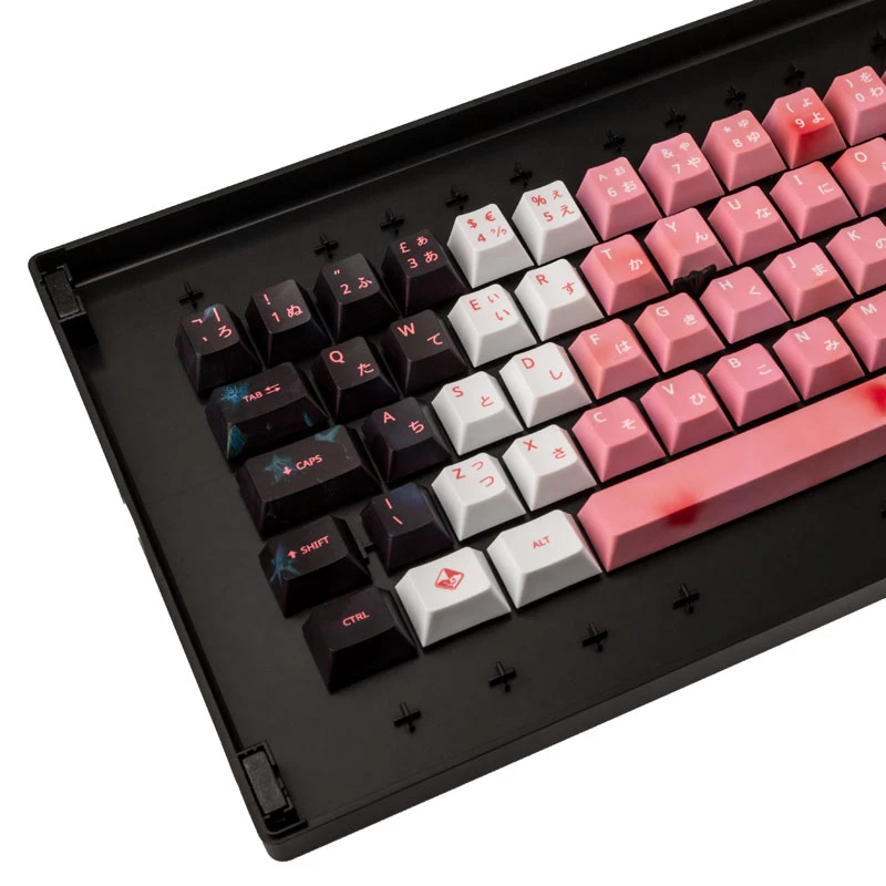 Set di keycap Traitors ZASHIKI WARASHI (layout UK) – tasti di ricambio dal design artigianale