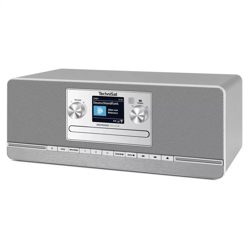 TechniSat DIGITRADIO 372 CD IR Internet analogico e digitale antracite, argento