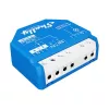 Relè intelligente Shelly Qubino Wave 1, 1 canale, da incasso, Z-Wave, 16 A, 110–240 V AC / 24–48 V DC, plastica, blu