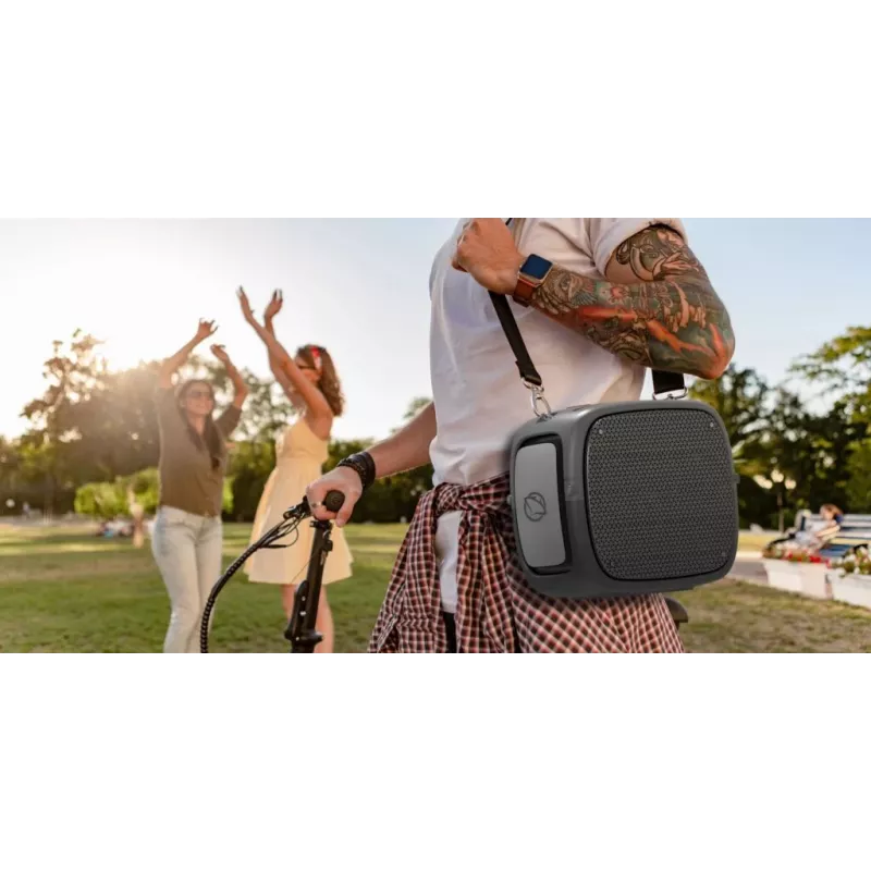 Altoparlante portatile Manta SPK340 Ares, nero