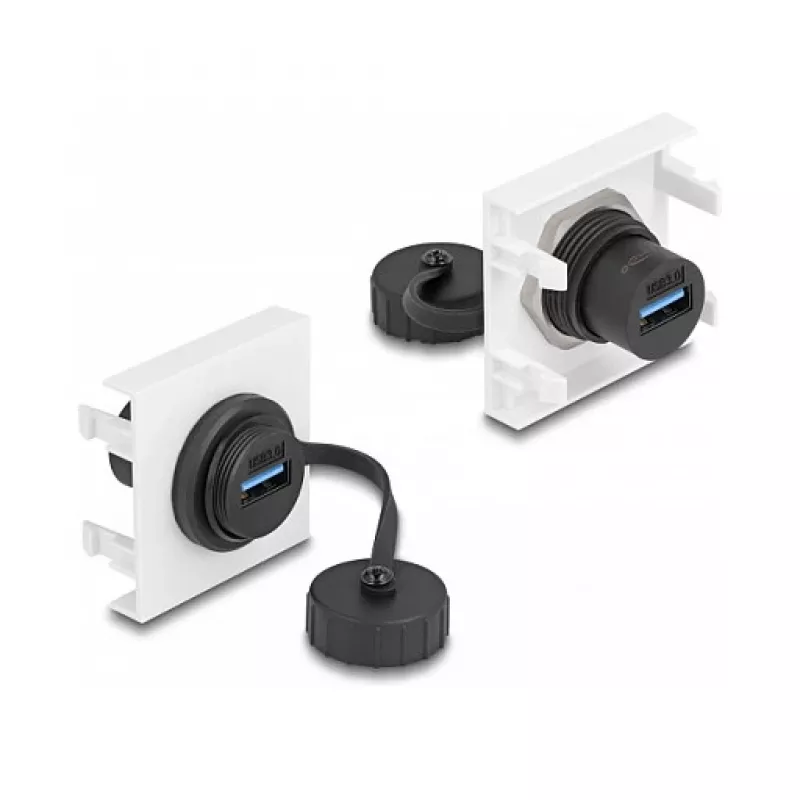 DeLOCK modulo Easy 45 SuperSpeed USB 5 Gbit/s USB Type-A connettore femmina 45 x 45 mm