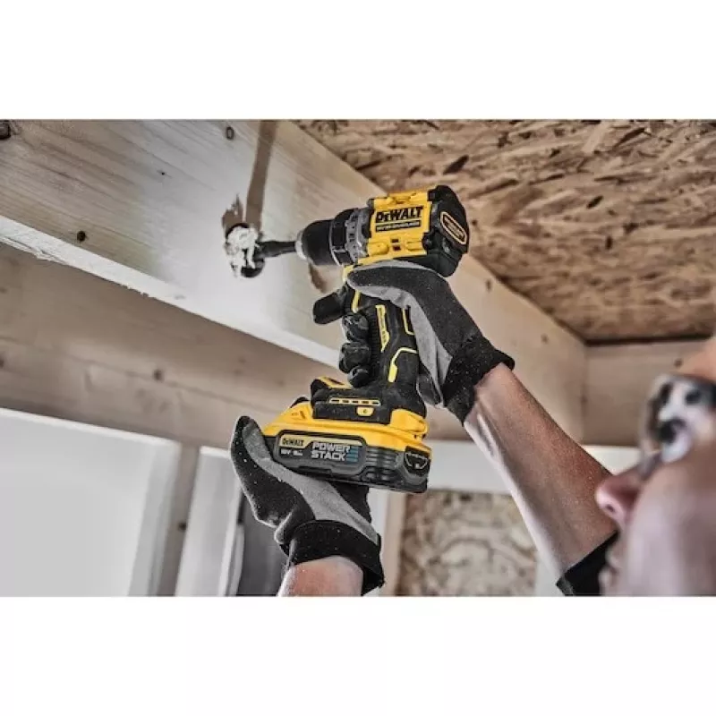 Avvitatore trapano brushless 90 Nm, 2x batteria 5,0 Ah, TSTAK, 18 V