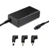 Alimentatore Qoltec 52415 compatibile con Samsung Sony 65 W | 3 connettori | +cavo di alimentazione