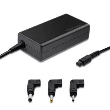 Alimentatore Qoltec 52415 compatibile con Samsung Sony 65 W | 3 connettori | +cavo di alimentazione