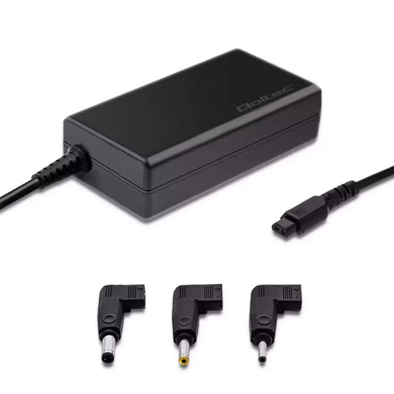 Alimentatore Qoltec 52415 compatibile con Samsung Sony 65 W | 3 connettori | +cavo di alimentazione