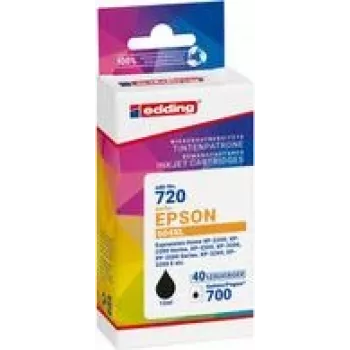 EDD-720 cartuccia per stampante nero compatibile con EPSON 604XL T10H1 - compatibile - inchiostro