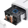 Caricabatterie da parete Baseus Compact 1x USB-A + 1x USB-C 3A, adattatore da viaggio compatto