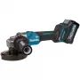 Smerigliatrice angolare a batteria GA008GM201 XGT, 40Volt (blu/nero, 2x batteria Li-Ion XGT 4,0Ah, MAKPAC taglia 4)