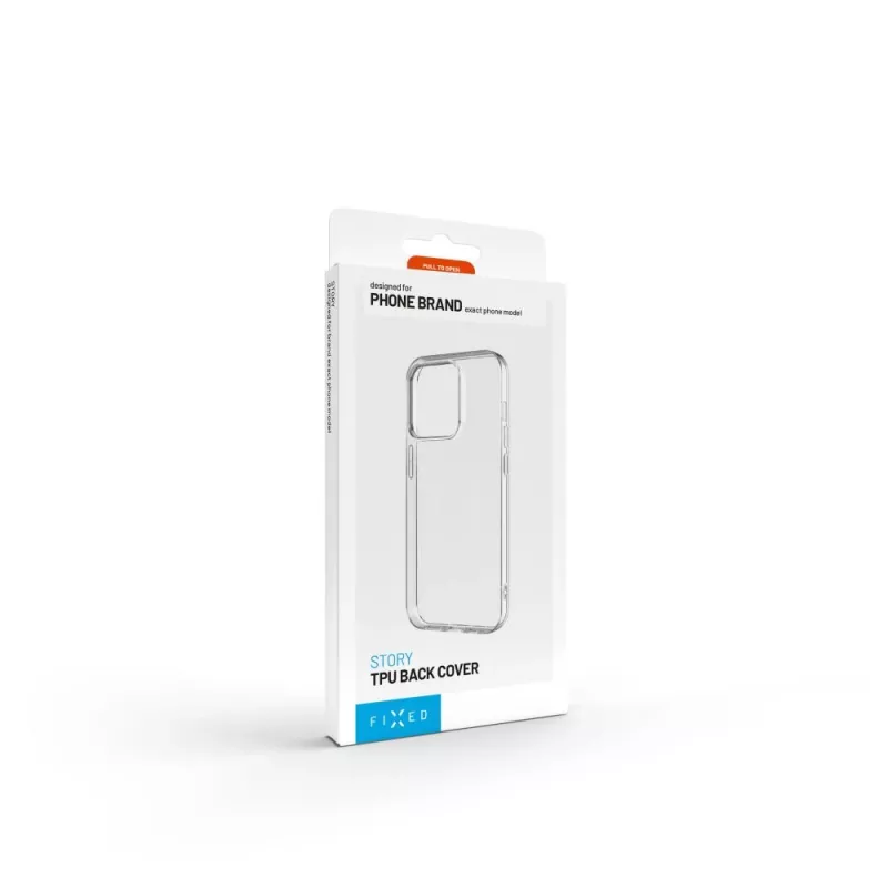 Backcover FIXED per Xiaomi Redmi Note 14 Pro 4G, custodia protettiva in TPU trasparente