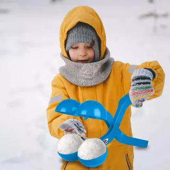 Stampo per palle di neve Jamara Snow Play 38cm blu