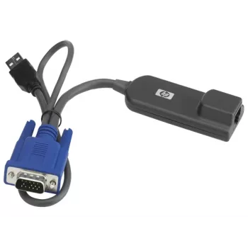 Hewlett-Packard HP adattatore di interfaccia USB – espansione video/USB – per HP TFT7600 G2, BLc3000 Enclosure, ProLiant DL360p Gen8, ML350e Gen8, Server Console Switch (AF628A)