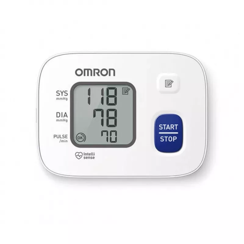 Omron RS2 HEM-6161-E misuratore di pressione da polso