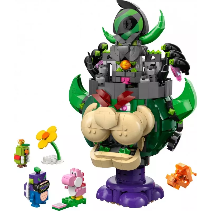 Giocattolo da costruzione LEGO Super Mario Prinz Florian & Schloss Bowser Set 72042