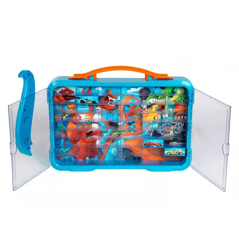 Valigetta portaoggetti Hot Wheels con logo luminoso