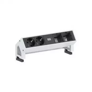 Ciabatta da tavolo Bachmann DESK2 2 prese AC