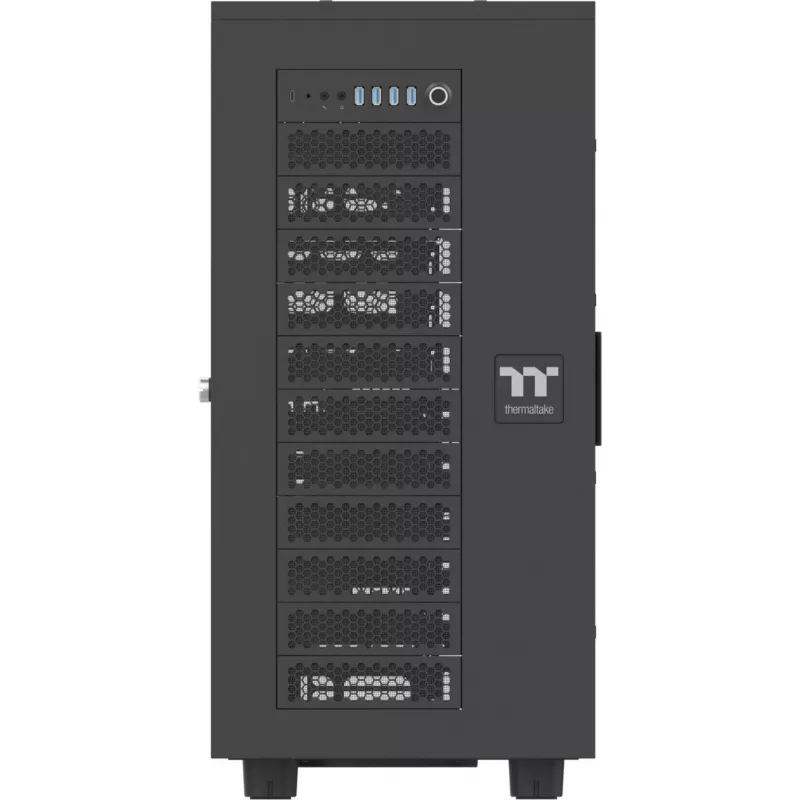 Case Thermaltake AX700 TG Super Tower nero retail - Tower (CA-11B-00F1WN-00)