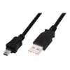ASM AK-300130-030-S ASSMANN cavo USB 2.0 HighSpeed Canon USB A/miniUSB B (5pin) M/M nero 3m