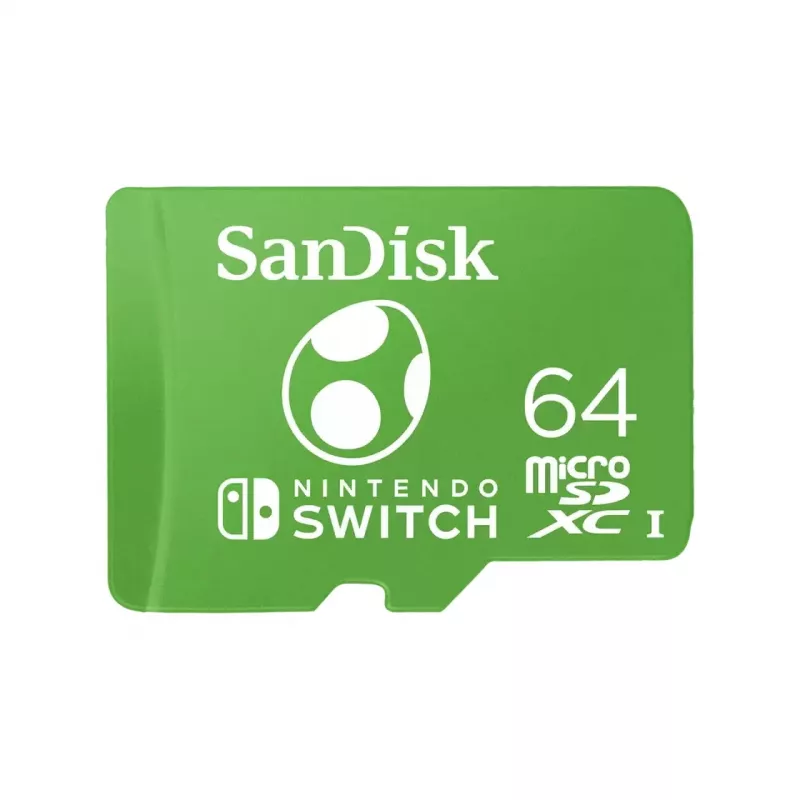 Scheda di memoria SanDisk 64GB MicroSDXC UHS-I SDSQXAO-064G-GN6ZN