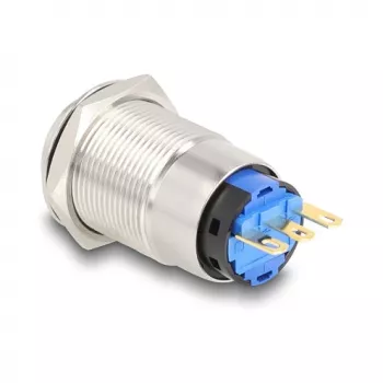 Pannello a pulsanti DeLOCK 20985 argento 230V 3A