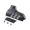 Pialla Wolfcraft pialla tripla per bordi 4009000 — grafite, lame trapezoidali, adatta per lastre di cartongesso